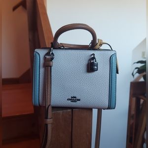 Coach Micro Rowan Zoe Crossbody Satchel